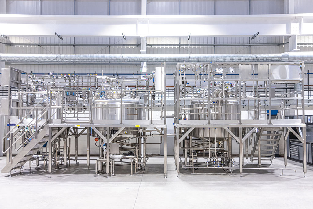 Batch Mixing and Holding Vessel Skid Systems for Blue-Chip Pharmaceutical Company